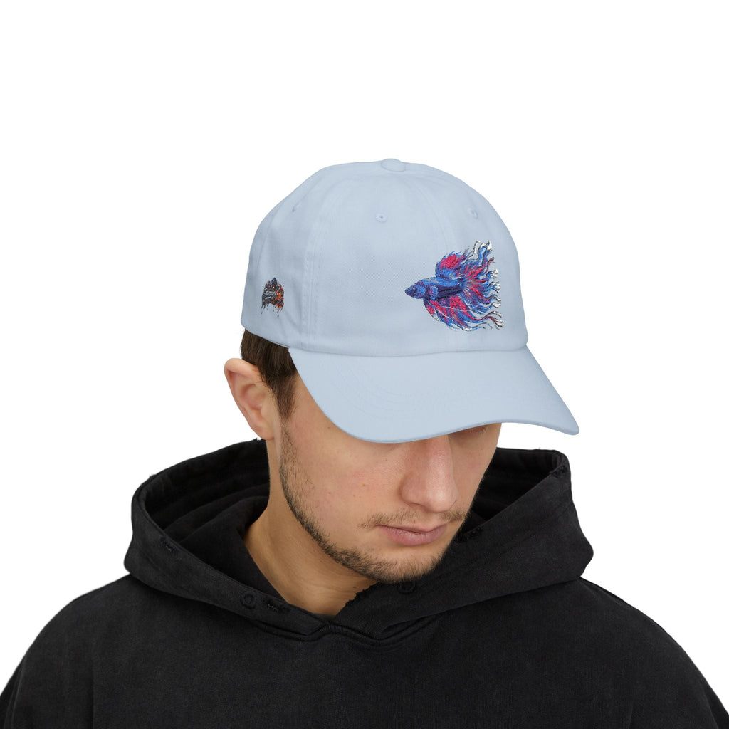Electric Paint Betta Baseball Cap
