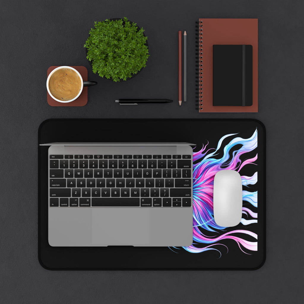 Electric Paint Betta Desk Mat