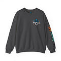 Betta Fish Crewneck Sweatshirt — Colorful Neon Tropical Fish Graphic