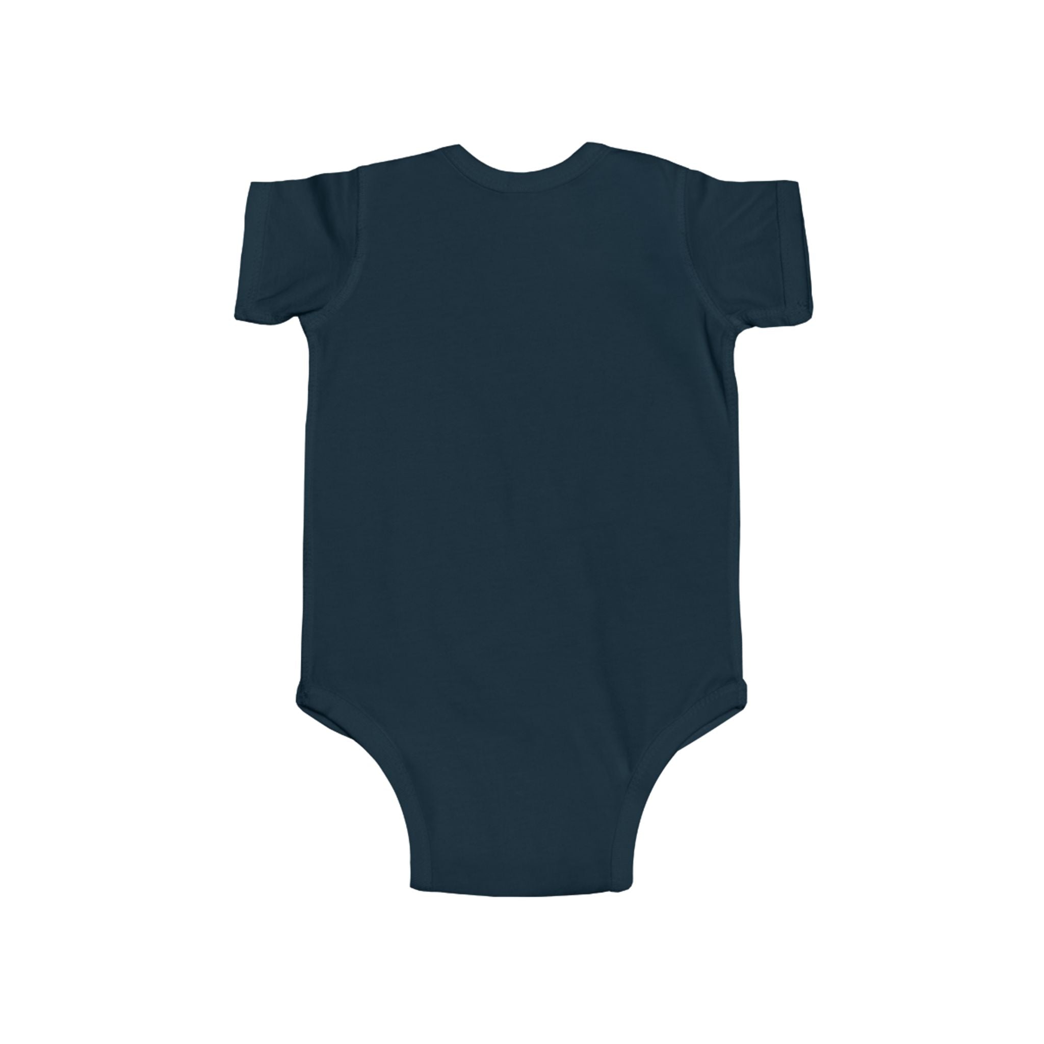 Electric Blue Acara Baby Bodysuit — Cute Fish Graphic Infant Onesie