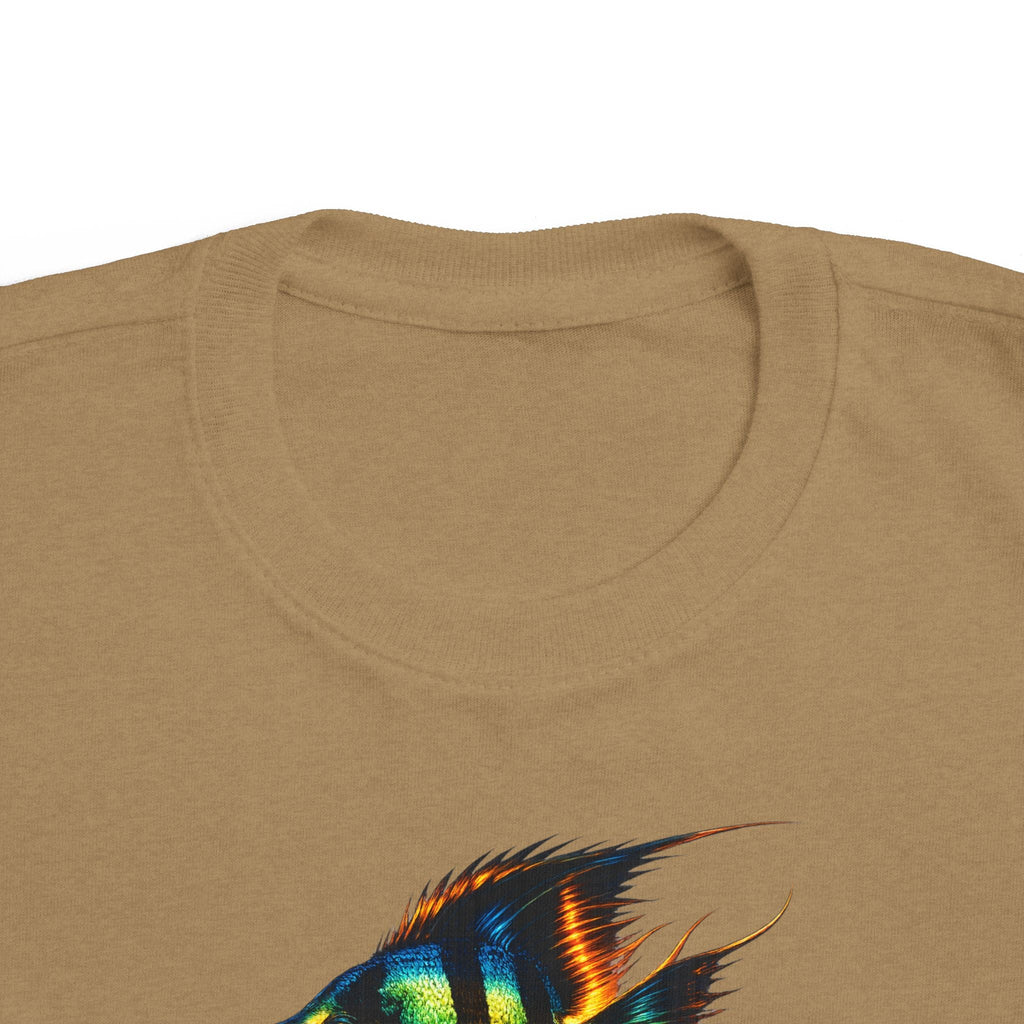 Toddler Fish Tee — Colorful Angelfish Graphic Kids Shirt
