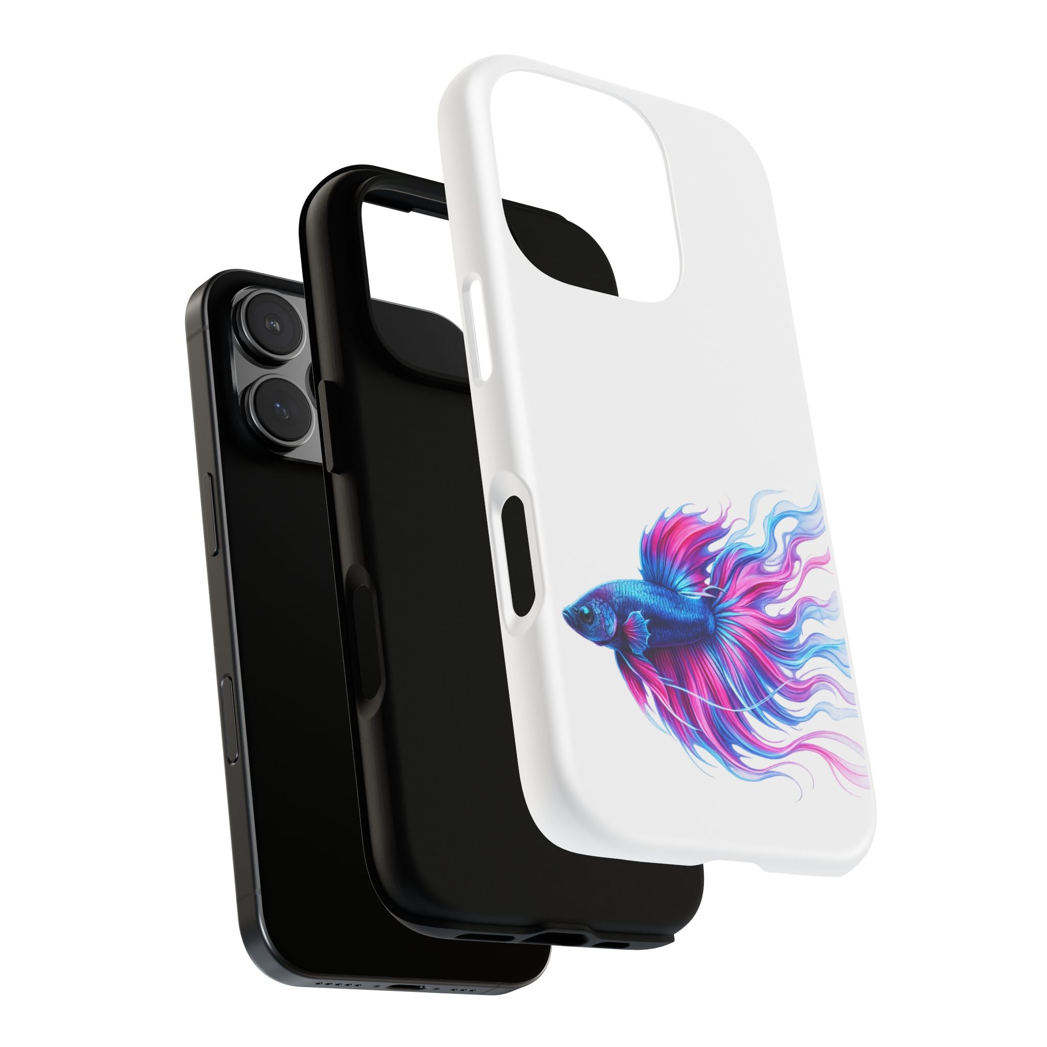 Electric Paint Betta Tough Phone Case