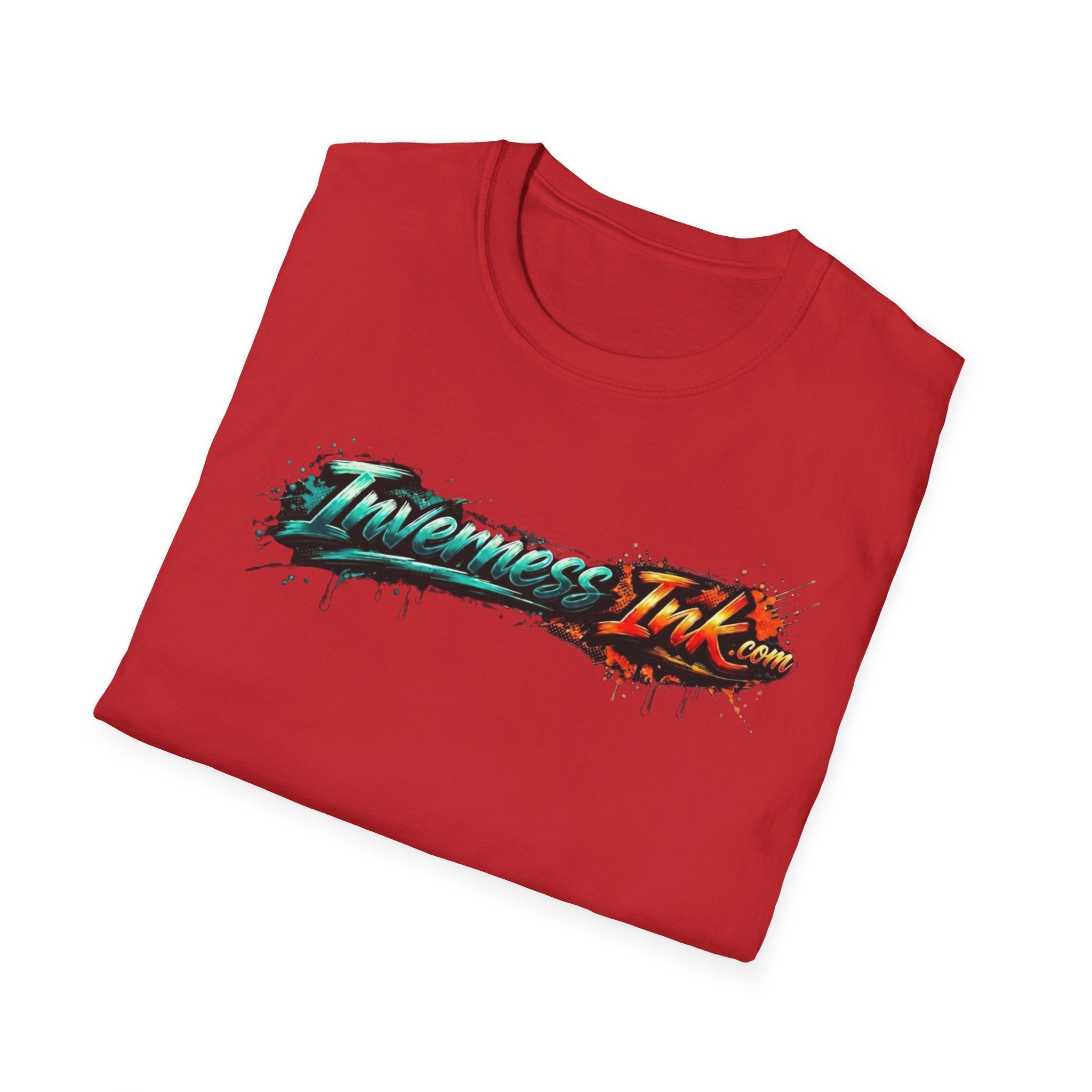 Electric Discus Fish T-Shirt - King of the Aquarium Lightning Art