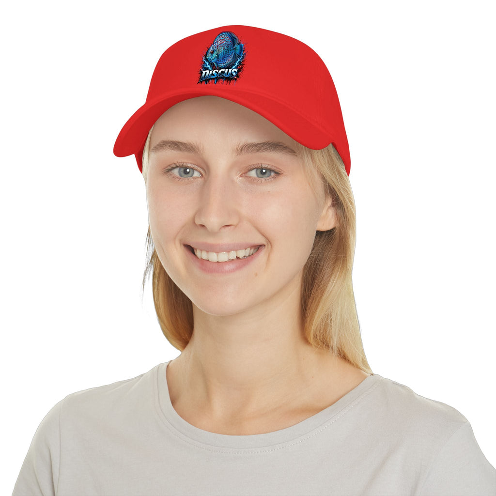 Discus Fish Low Profile Baseball Cap – Aquatic Hat