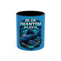 Blue Phantom Pleco Accent Coffee Mug – Aquarium Fish Lover Gift (11/15oz)