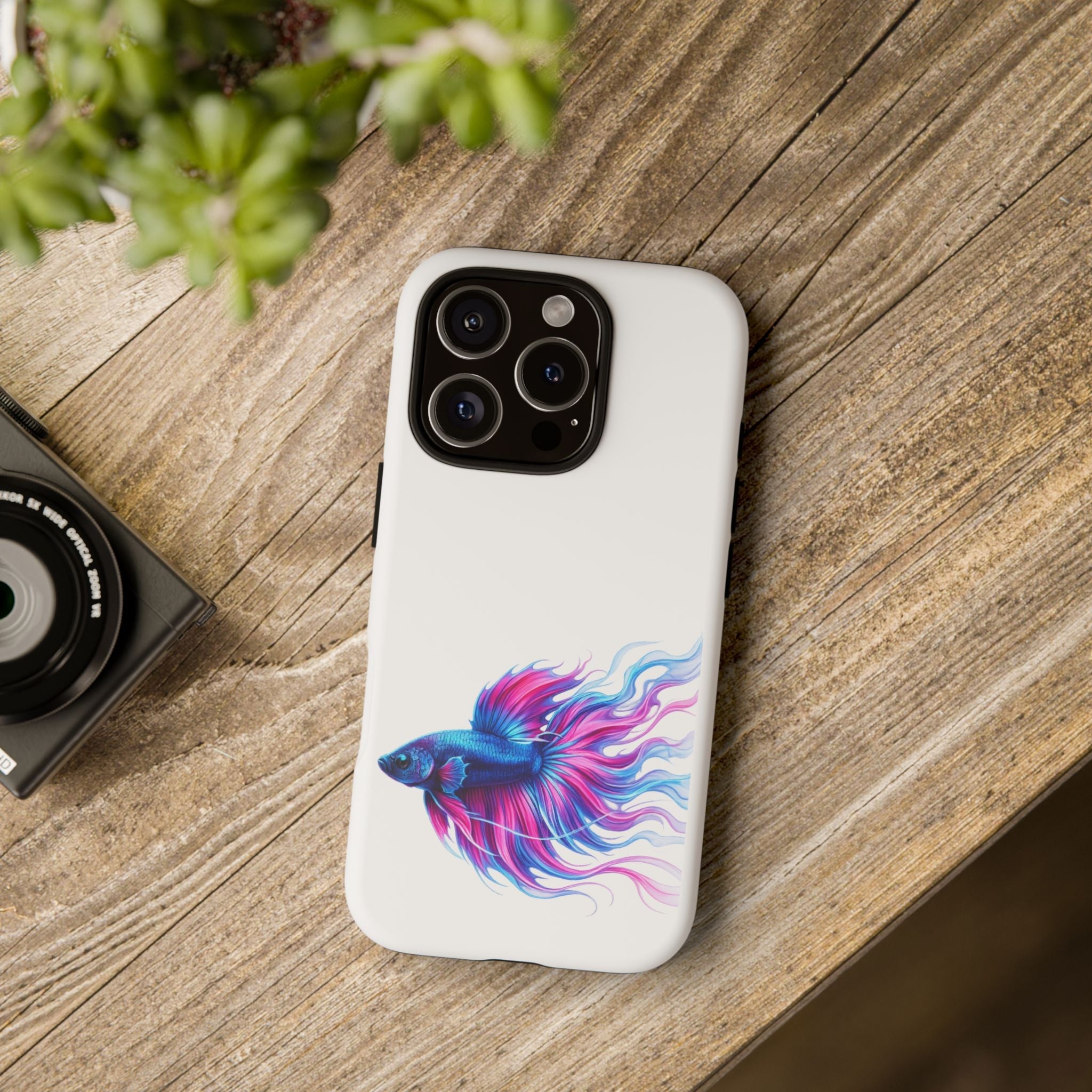 Electric Paint Betta Tough Phone Case