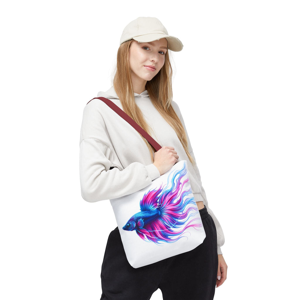Electric Paint Betta Tote Bag