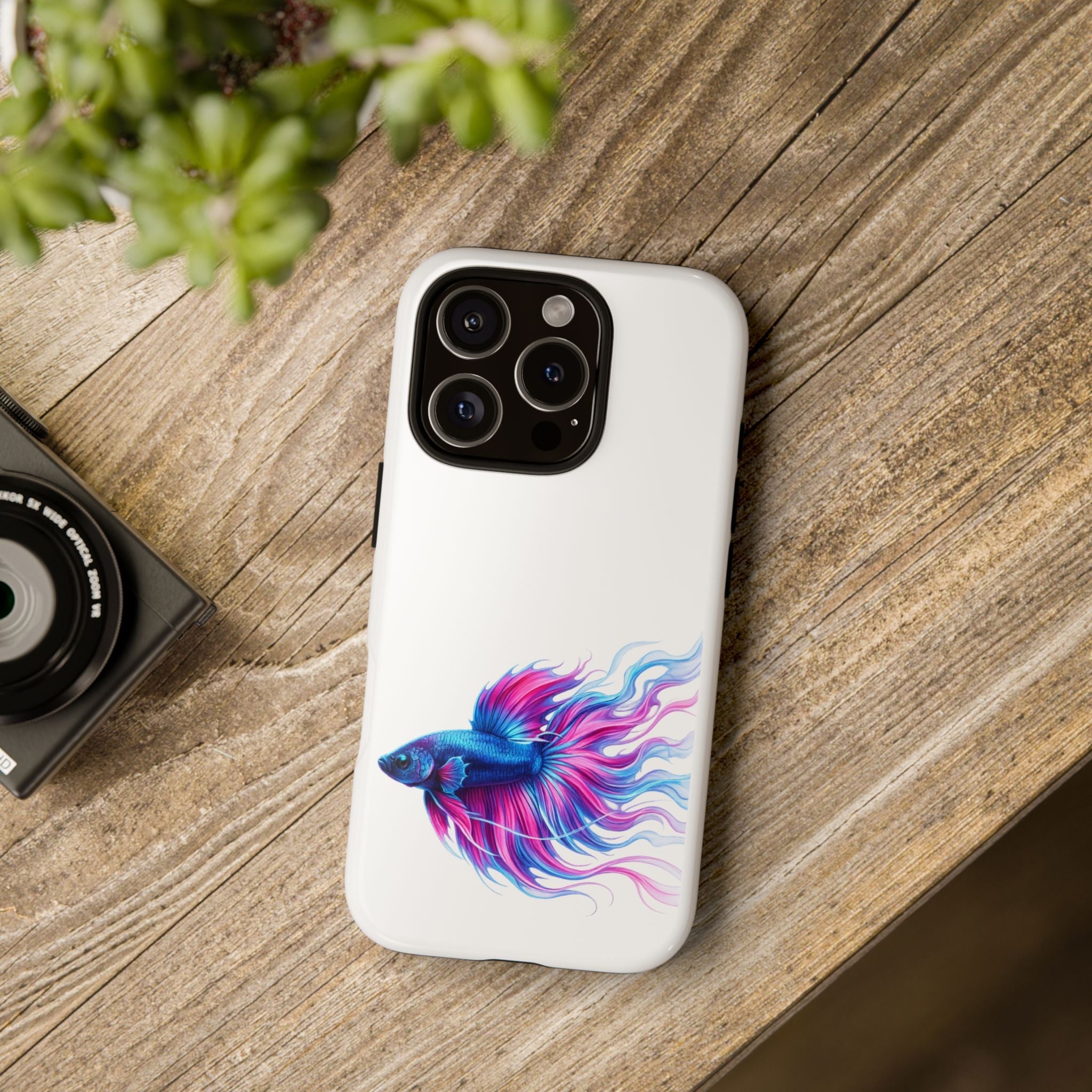 Electric Paint Betta Tough Phone Case