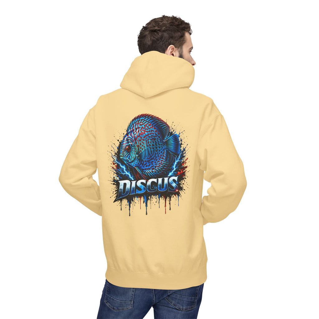 Discus Fish Hoodie — Vibrant Aquarium Graphic Pullover