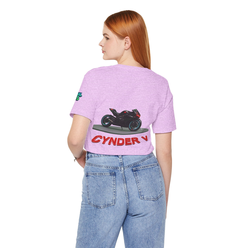 Cynder V Motorcycle Tee | The Eternal Wars
