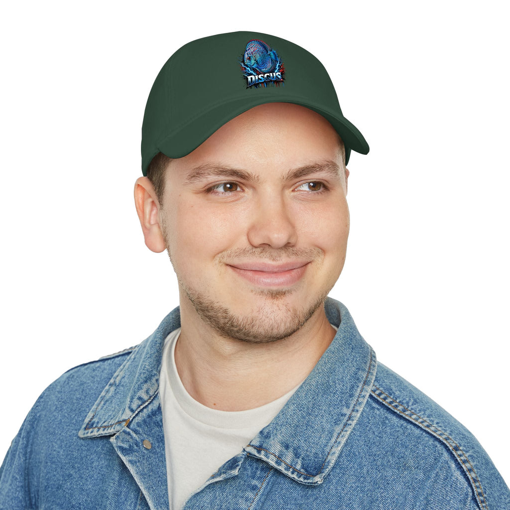Discus Fish Low Profile Baseball Cap – Aquatic Hat