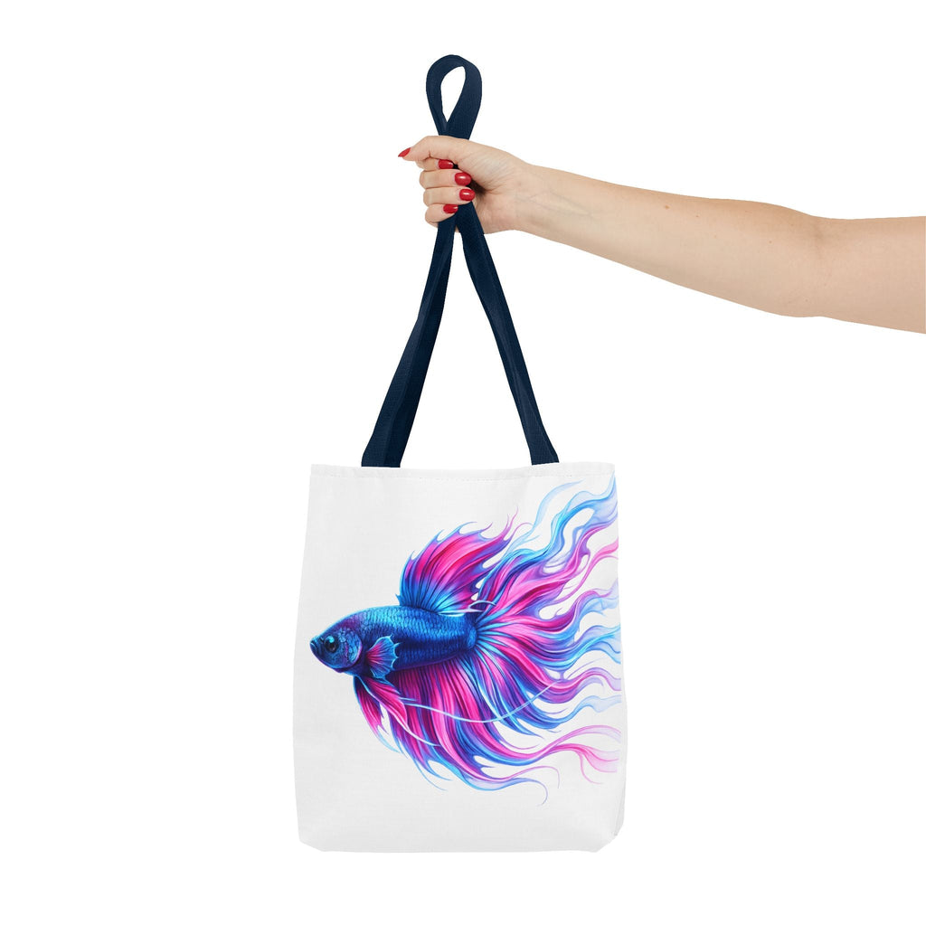 Electric Paint Betta Tote Bag