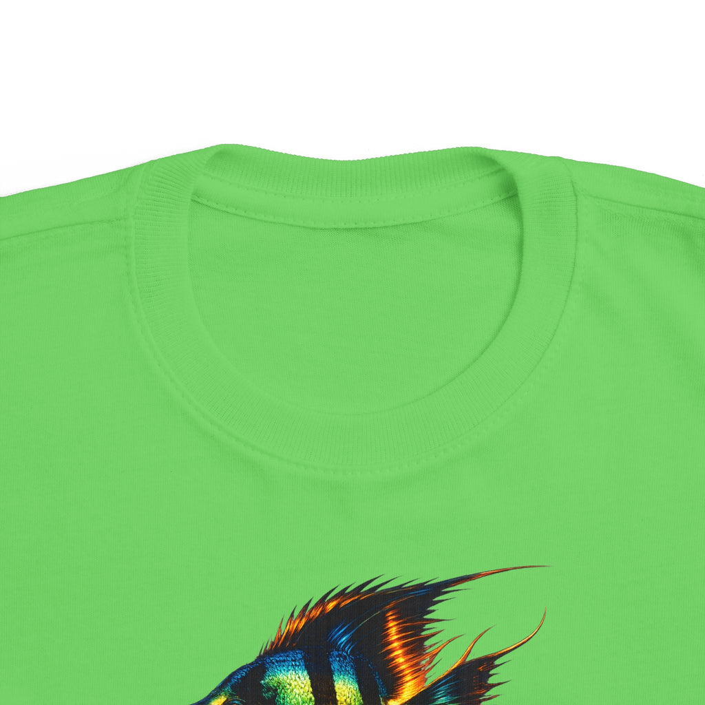 Toddler Fish Tee — Colorful Angelfish Graphic Kids Shirt