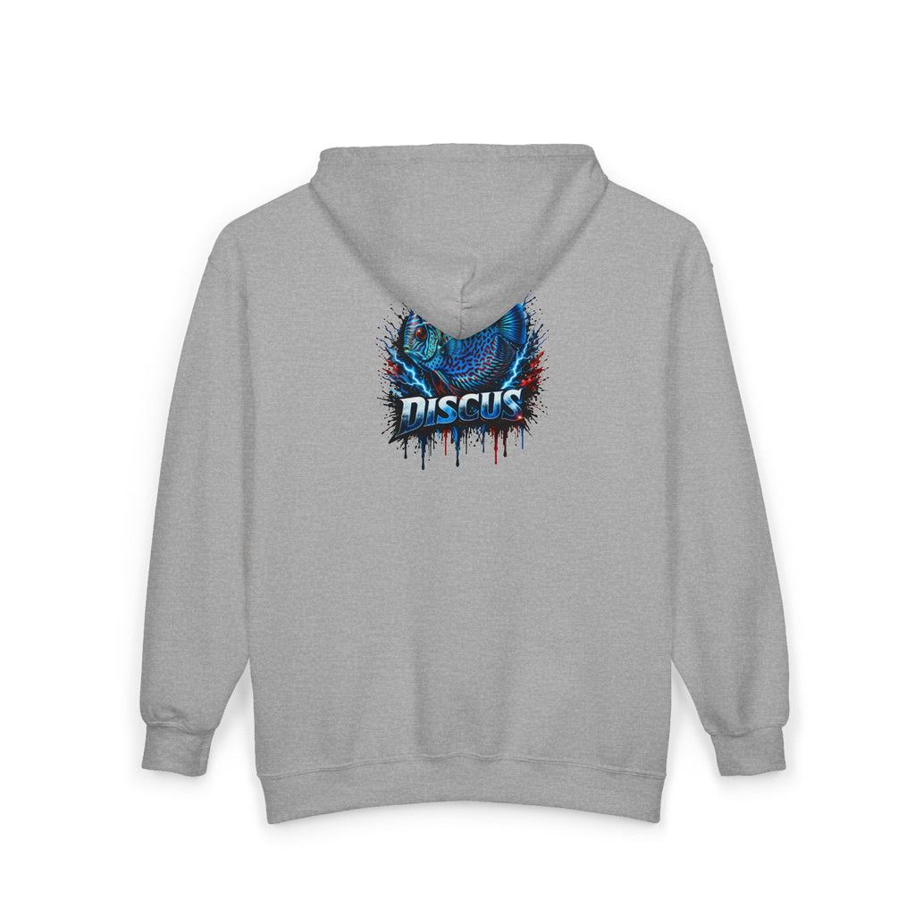 Electric Discus – Premium Full-Zip "Lightning" Hoodie