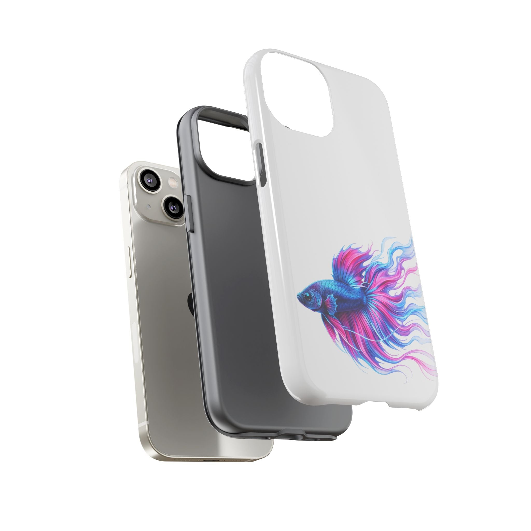 Electric Paint Betta Tough Phone Case