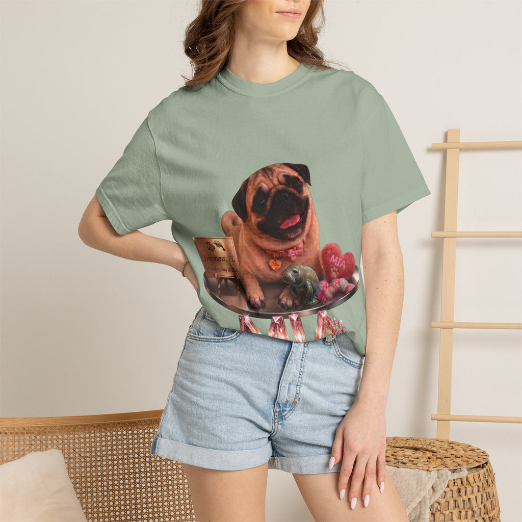 Mia Vintage Portrait Tee | Pug Life
