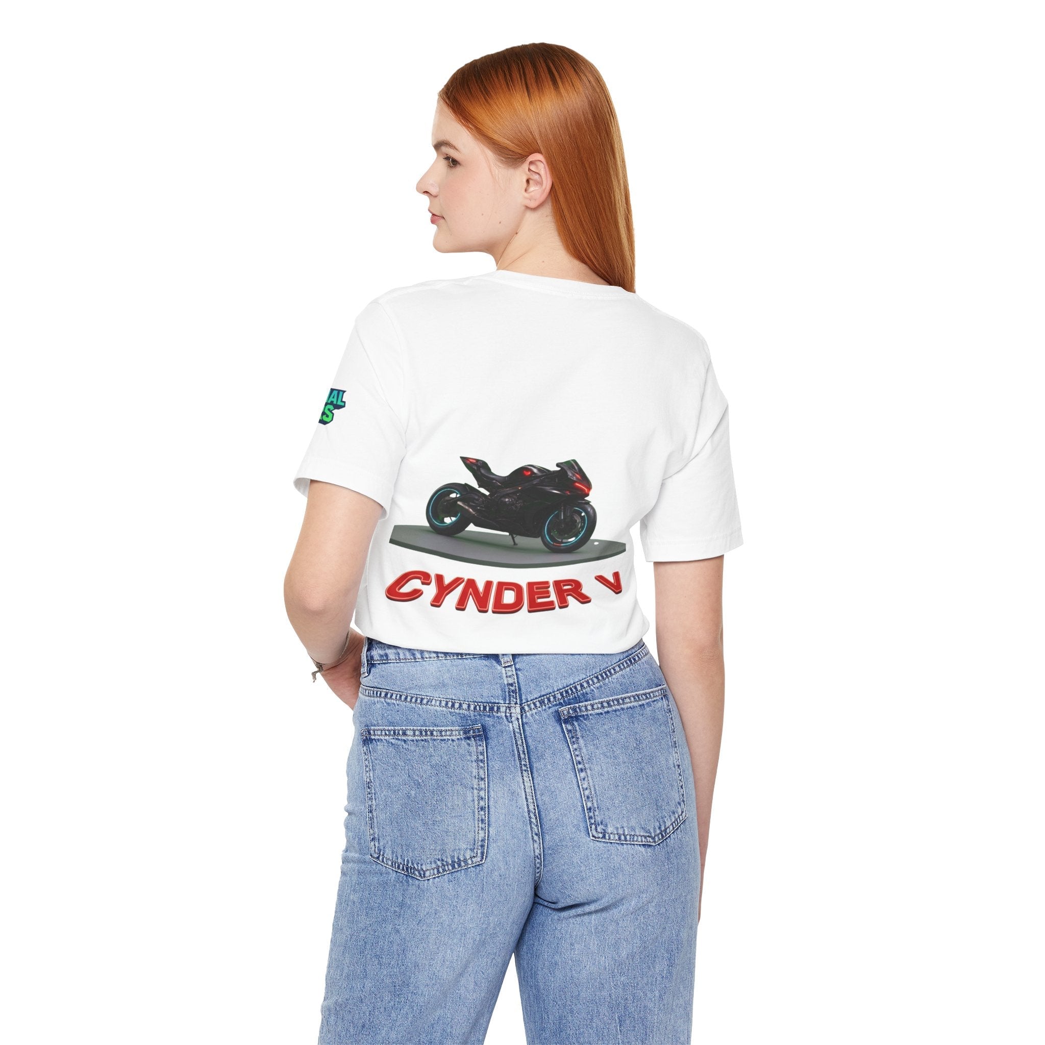 Cynder V Motorcycle Tee | The Eternal Wars