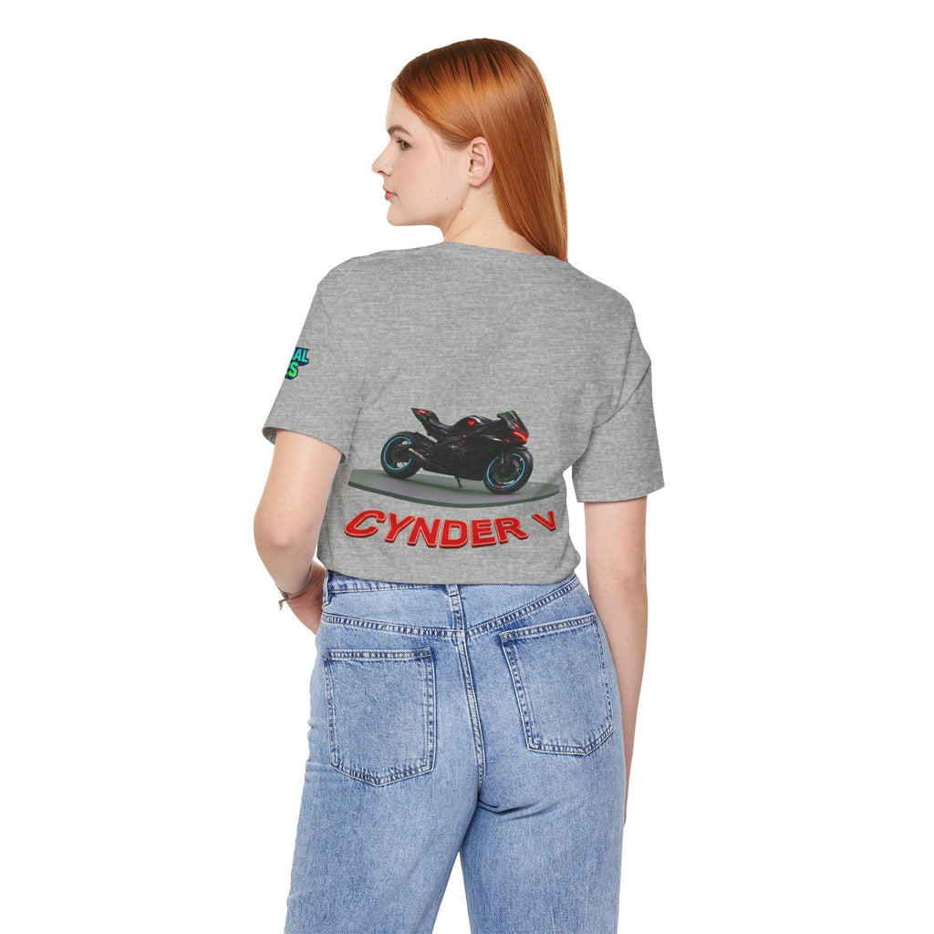 Cynder V Motorcycle Tee | The Eternal Wars