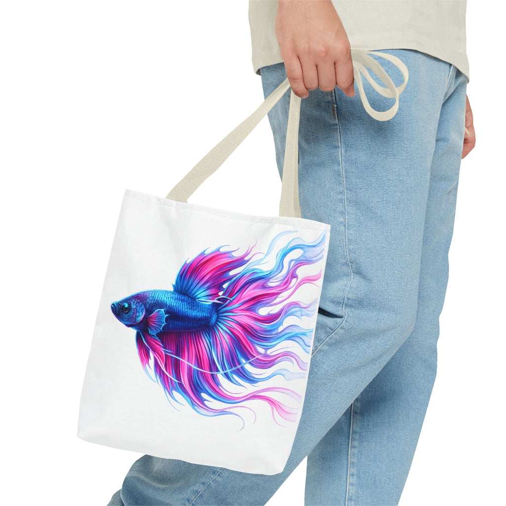 Electric Paint Betta Tote Bag