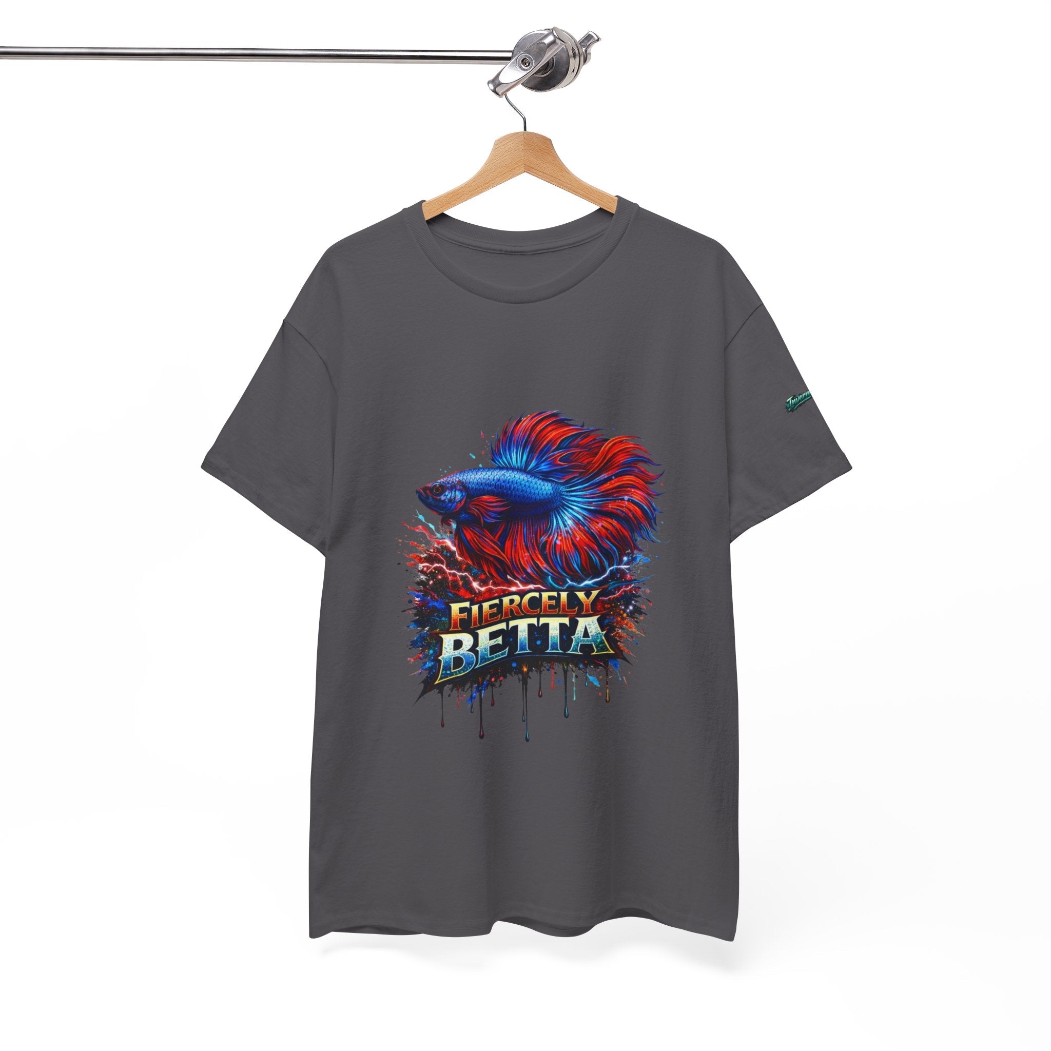 Betta Fish T-Shirt — Fiercely Betta Colorful Aquarium Fish Tee