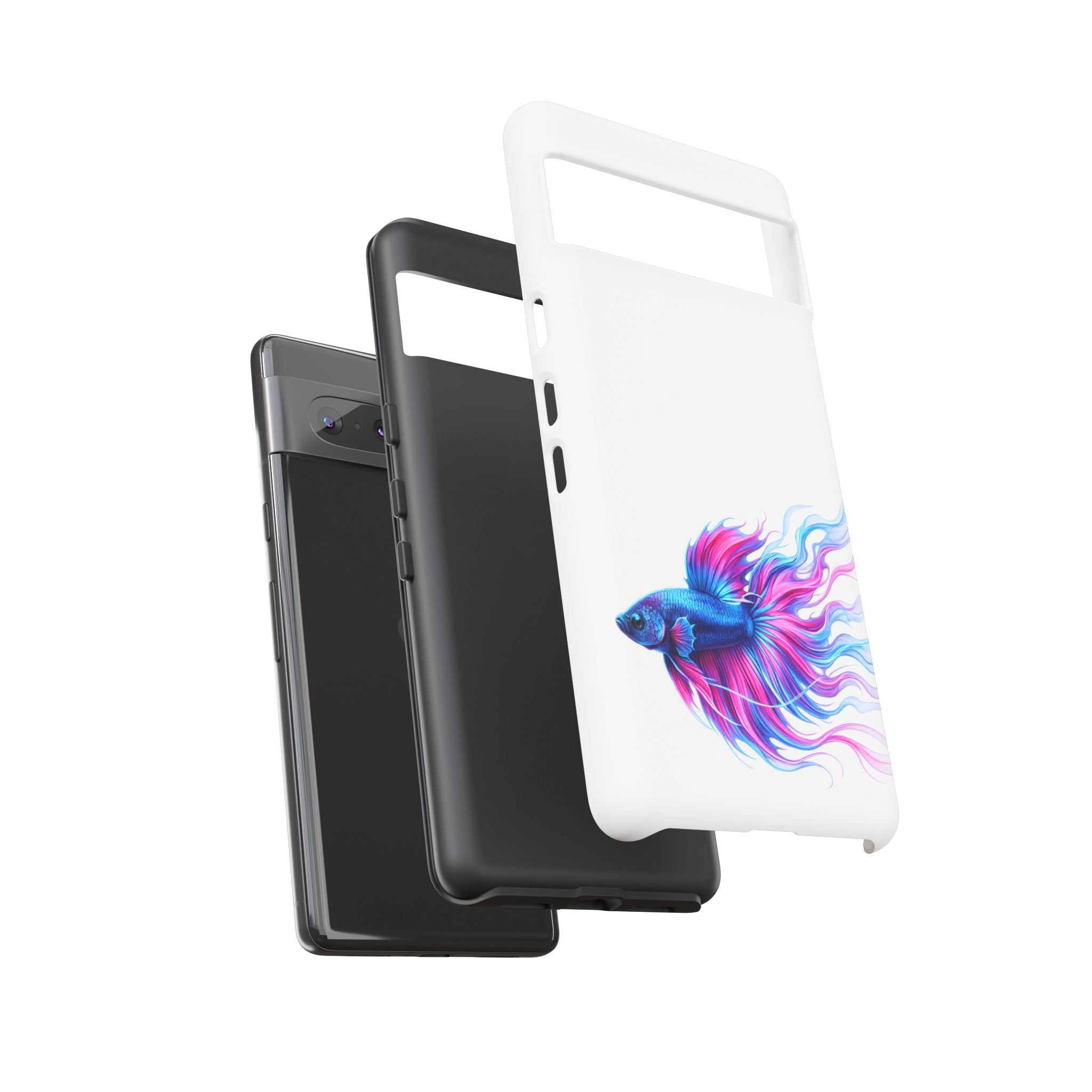 Electric Paint Betta Tough Phone Case