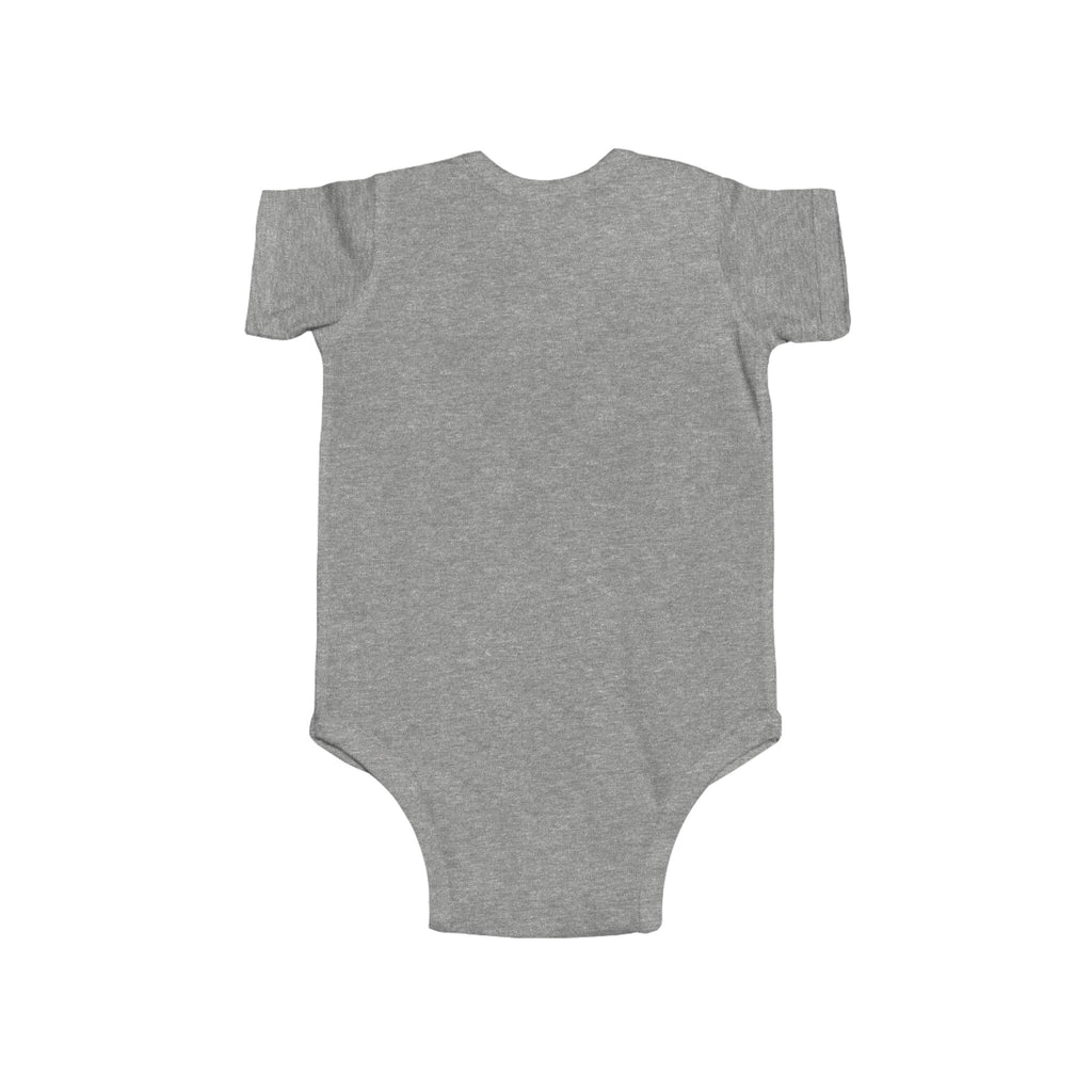Electric Blue Acara Baby Bodysuit — Cute Fish Graphic Infant Onesie