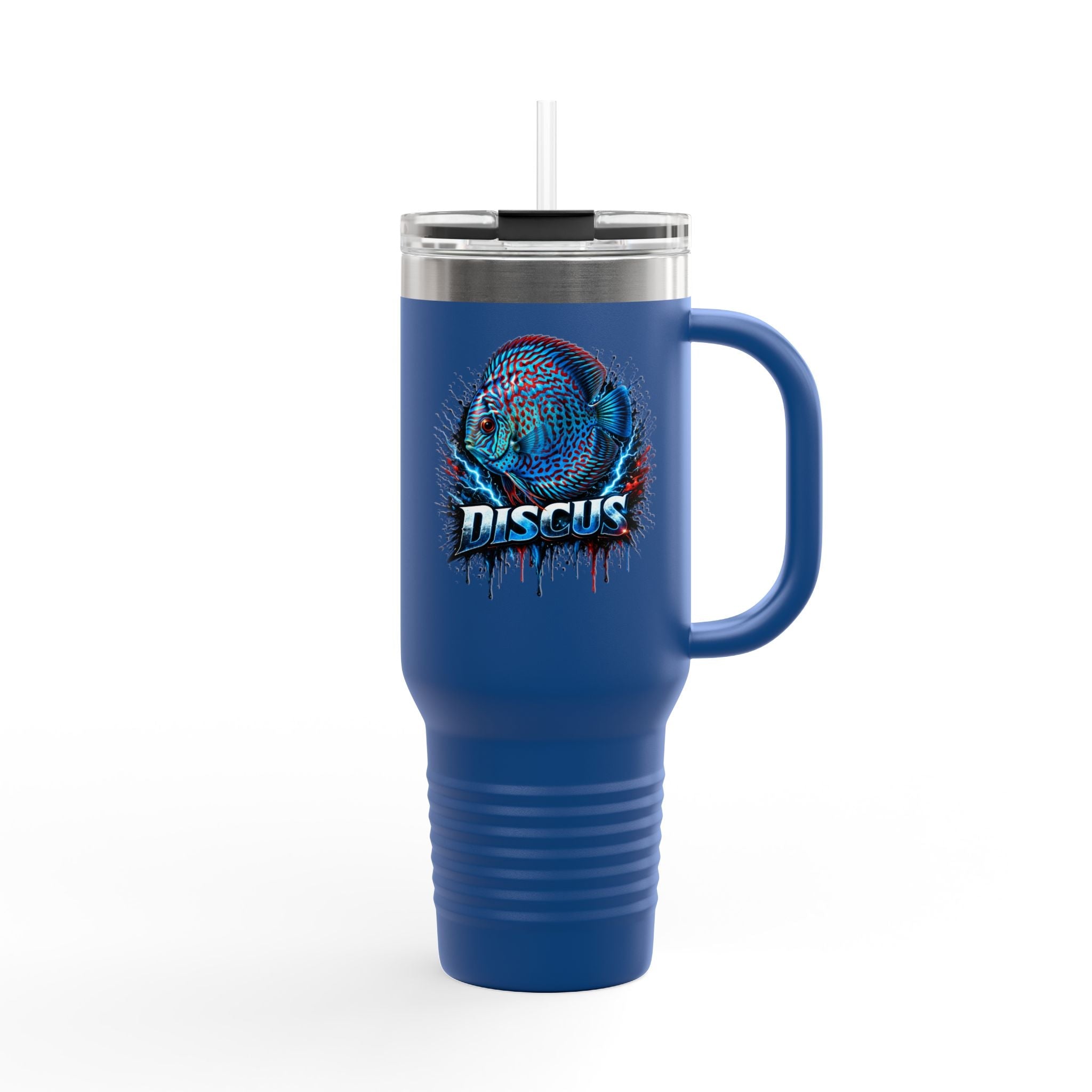 Electric Discus – 40oz Premium Insulated Travel Mug