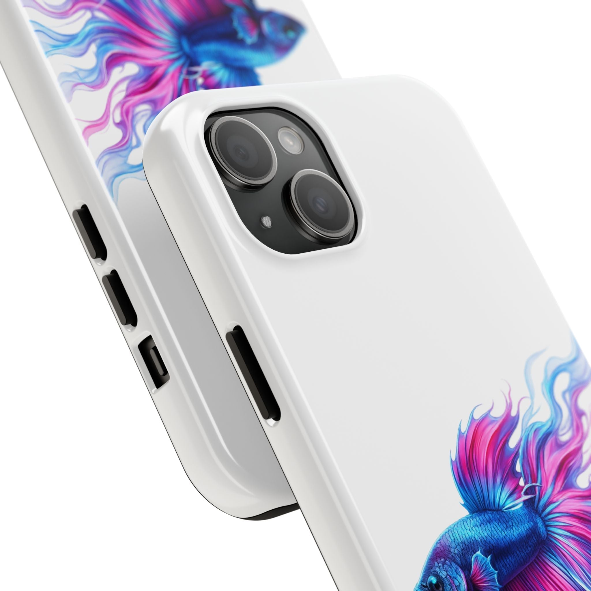 Electric Paint Betta Tough Phone Case