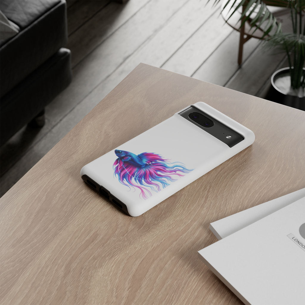 Electric Paint Betta Tough Phone Case