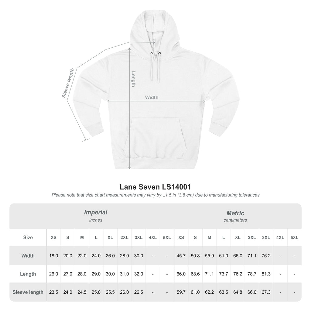 Electric Discus – Premium "Lightning" Lane Seven Hoodie