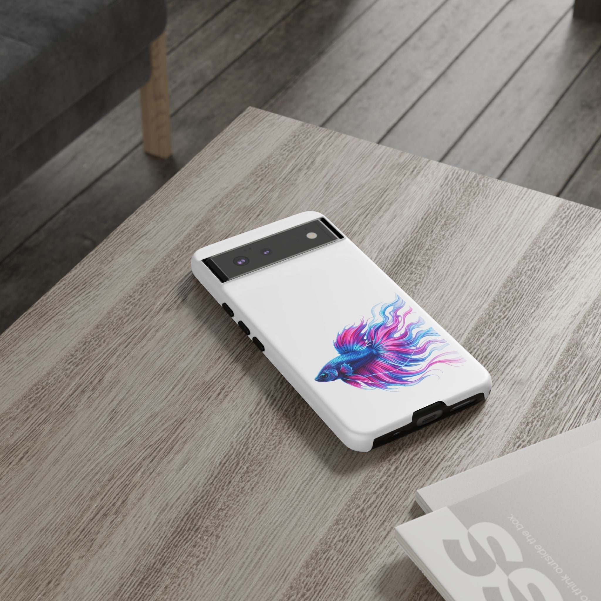 Electric Paint Betta Tough Phone Case