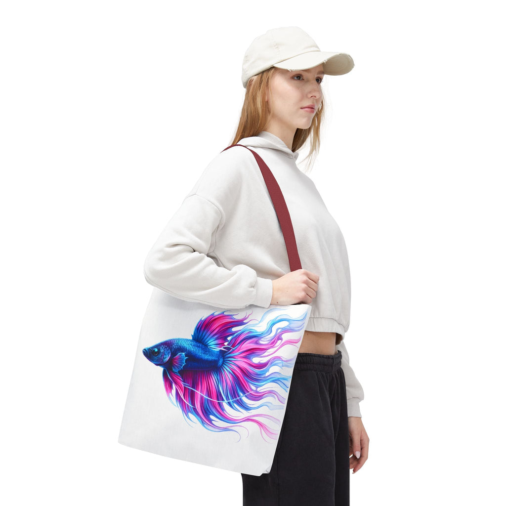 Electric Paint Betta Tote Bag