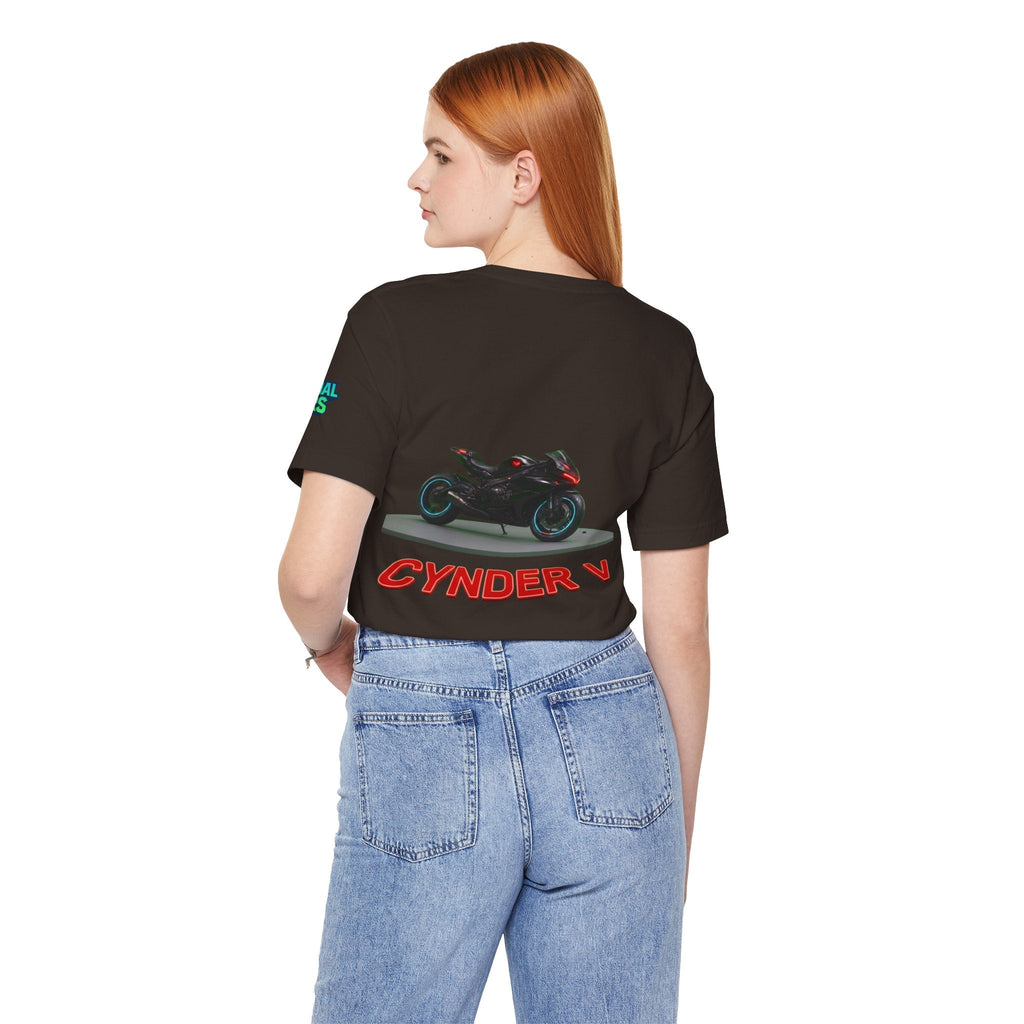 Cynder V Motorcycle Tee | The Eternal Wars