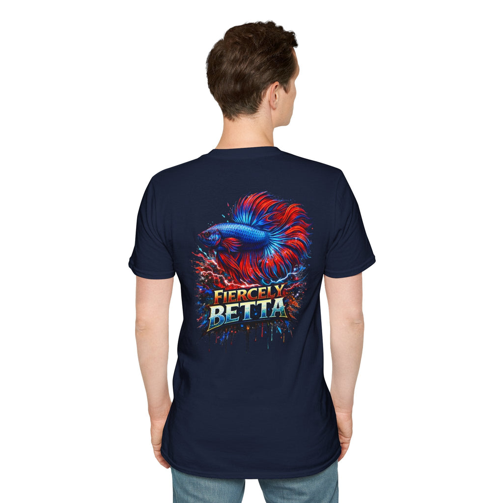 Fiercely Betta T-Shirt — Colorful Betta Fish Graphic Tee