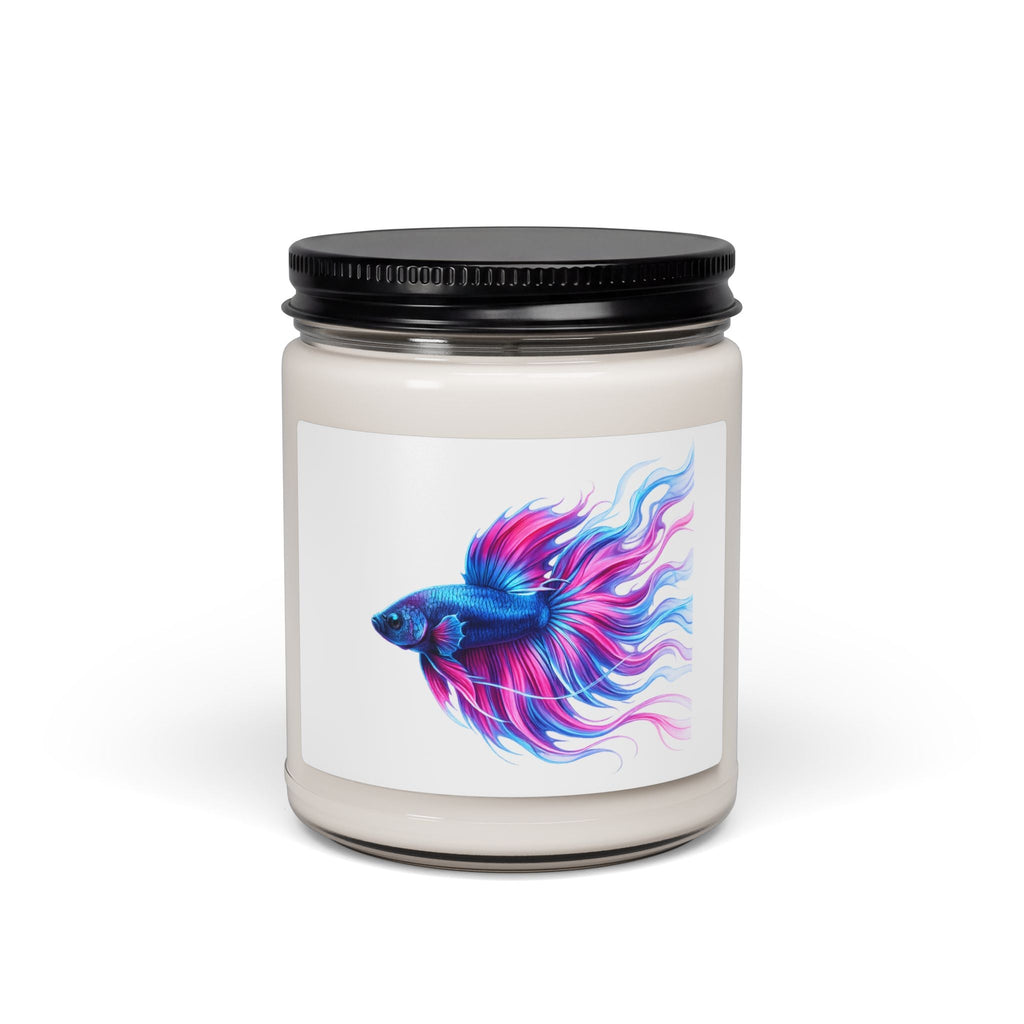 Electric Paint Betta Soy Candle