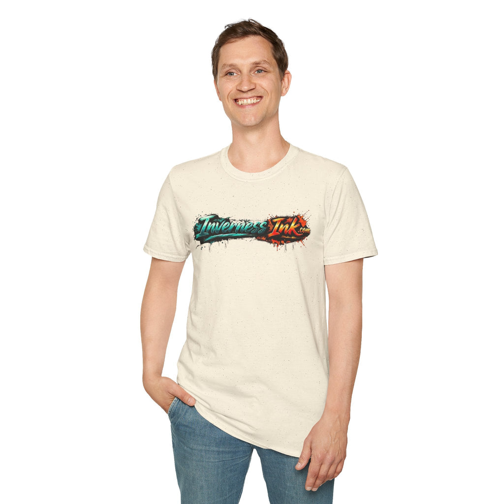 Electric Discus Fish T-Shirt - King of the Aquarium Lightning Art