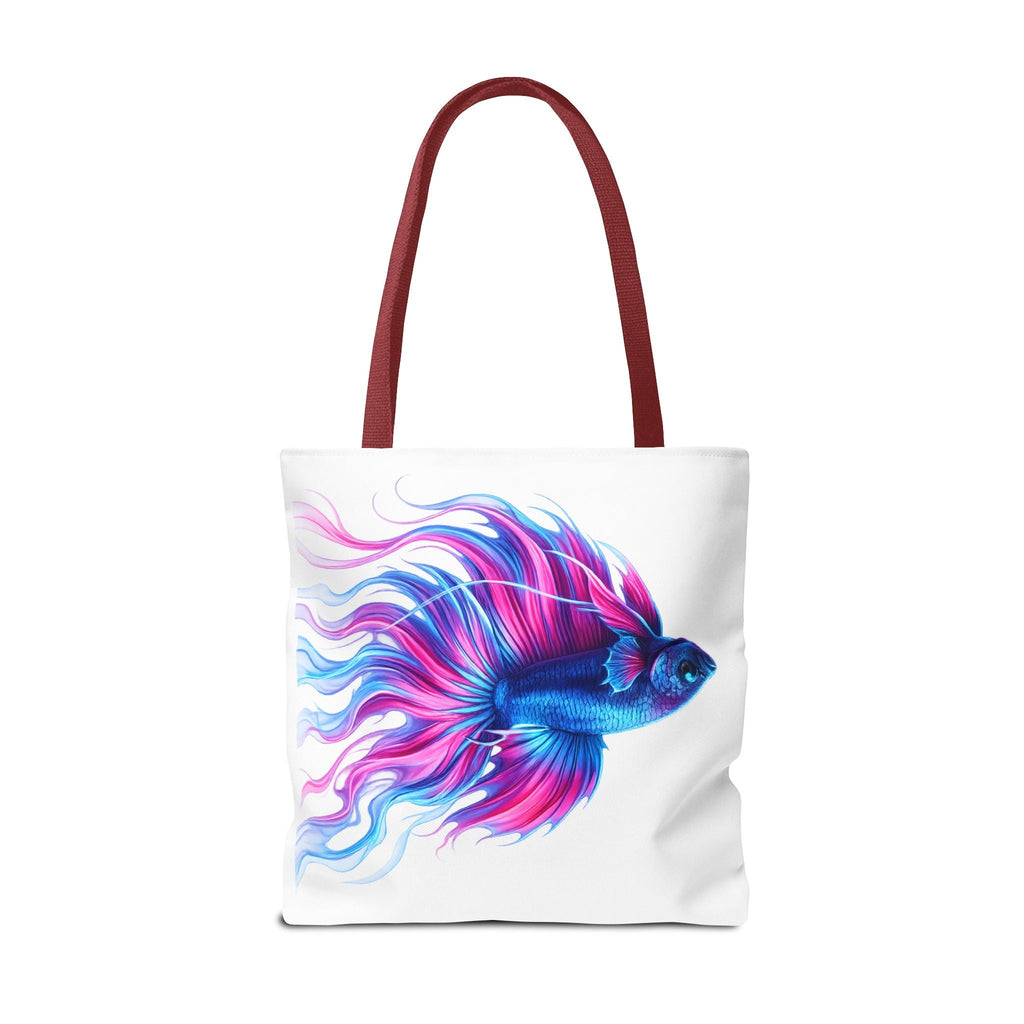 Electric Paint Betta Tote Bag