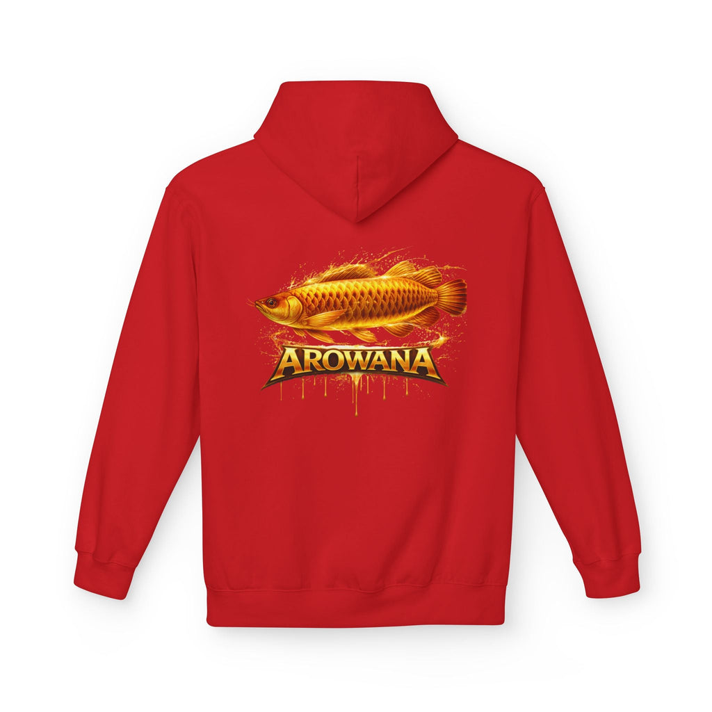 Arowana Fish Graphic Hoodie – Golden Arowana Design