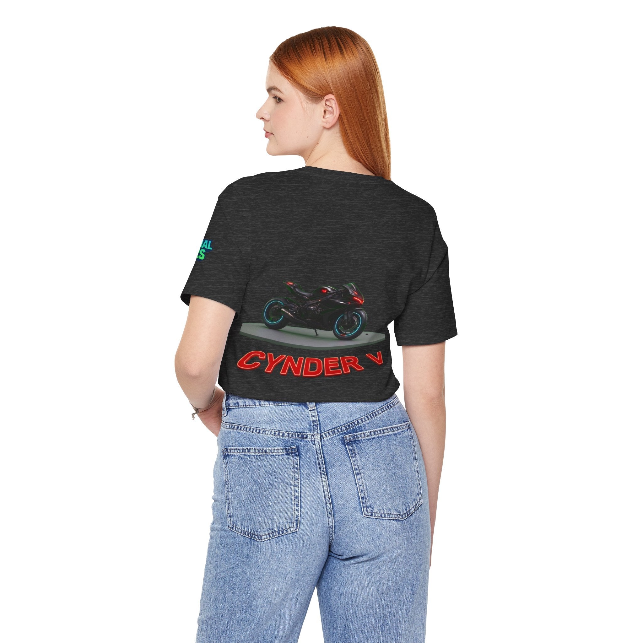 Cynder V Motorcycle Tee | The Eternal Wars