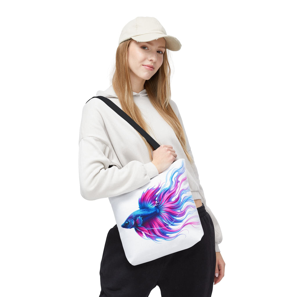Electric Paint Betta Tote Bag