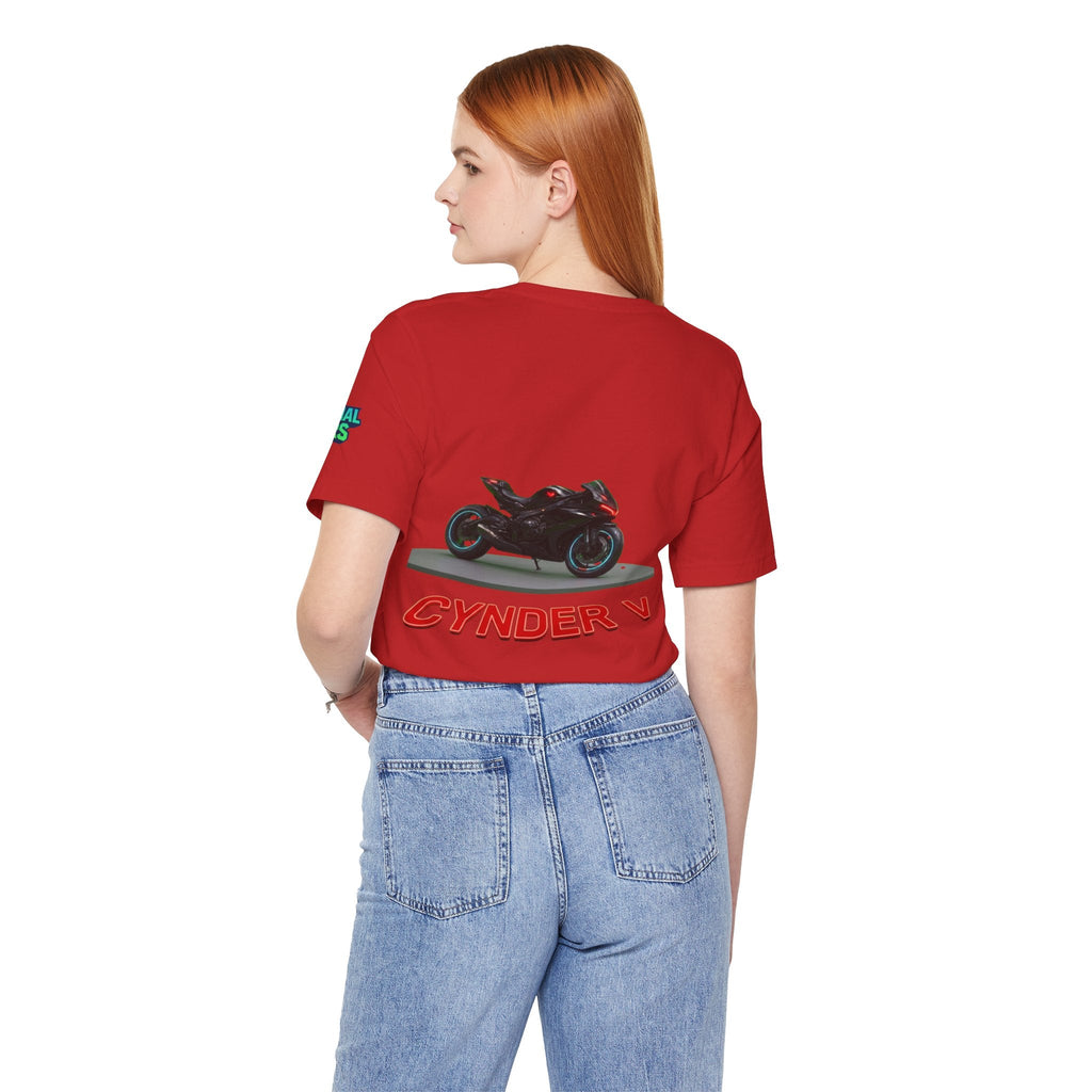 Cynder V Motorcycle Tee | The Eternal Wars