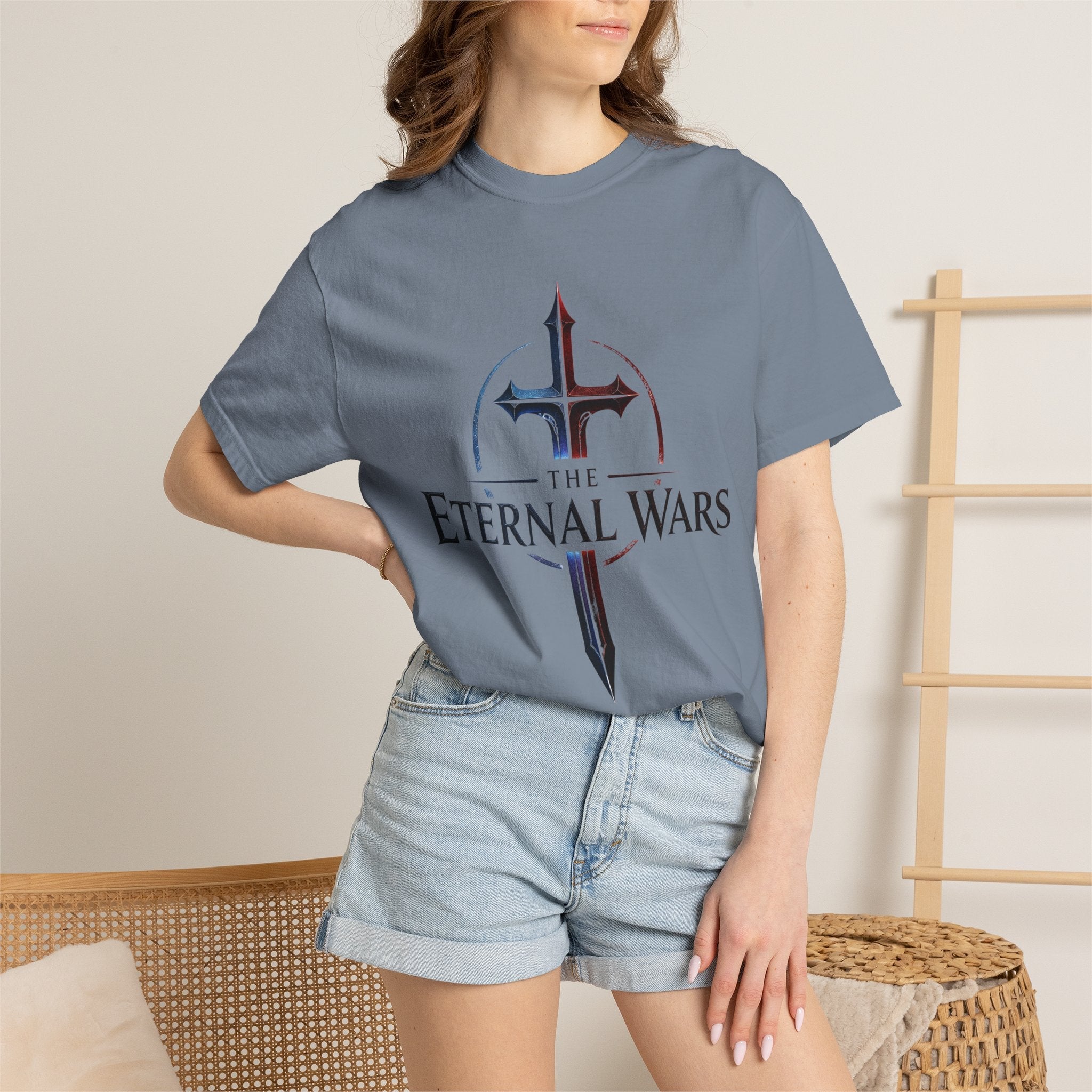 The Eternal Wars Sword Crest Tee