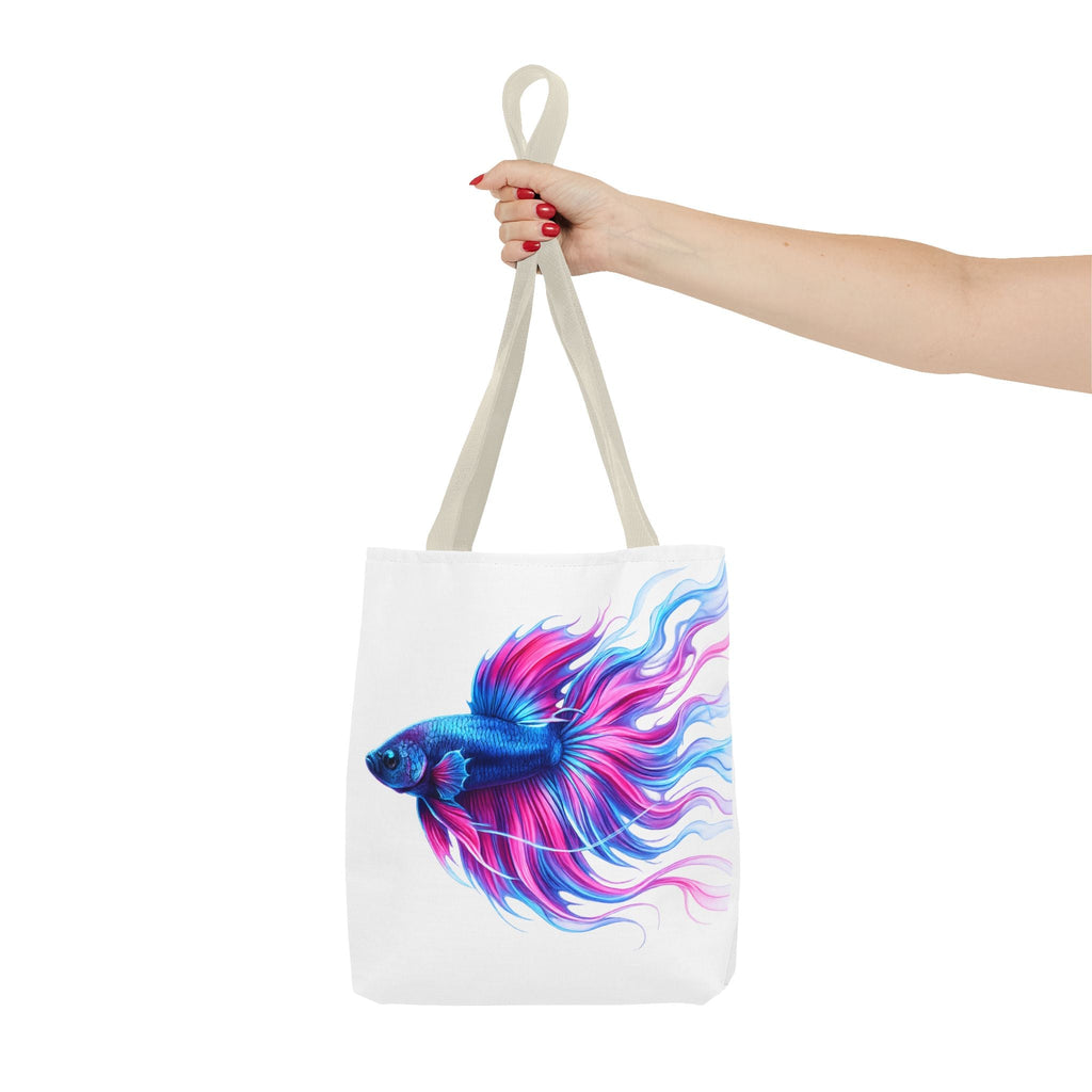 Electric Paint Betta Tote Bag