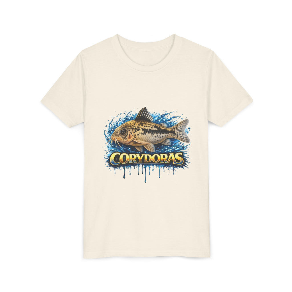 Corydoras Fish Youth Tee – Cute Aquarium Catfish Graphic Shirt