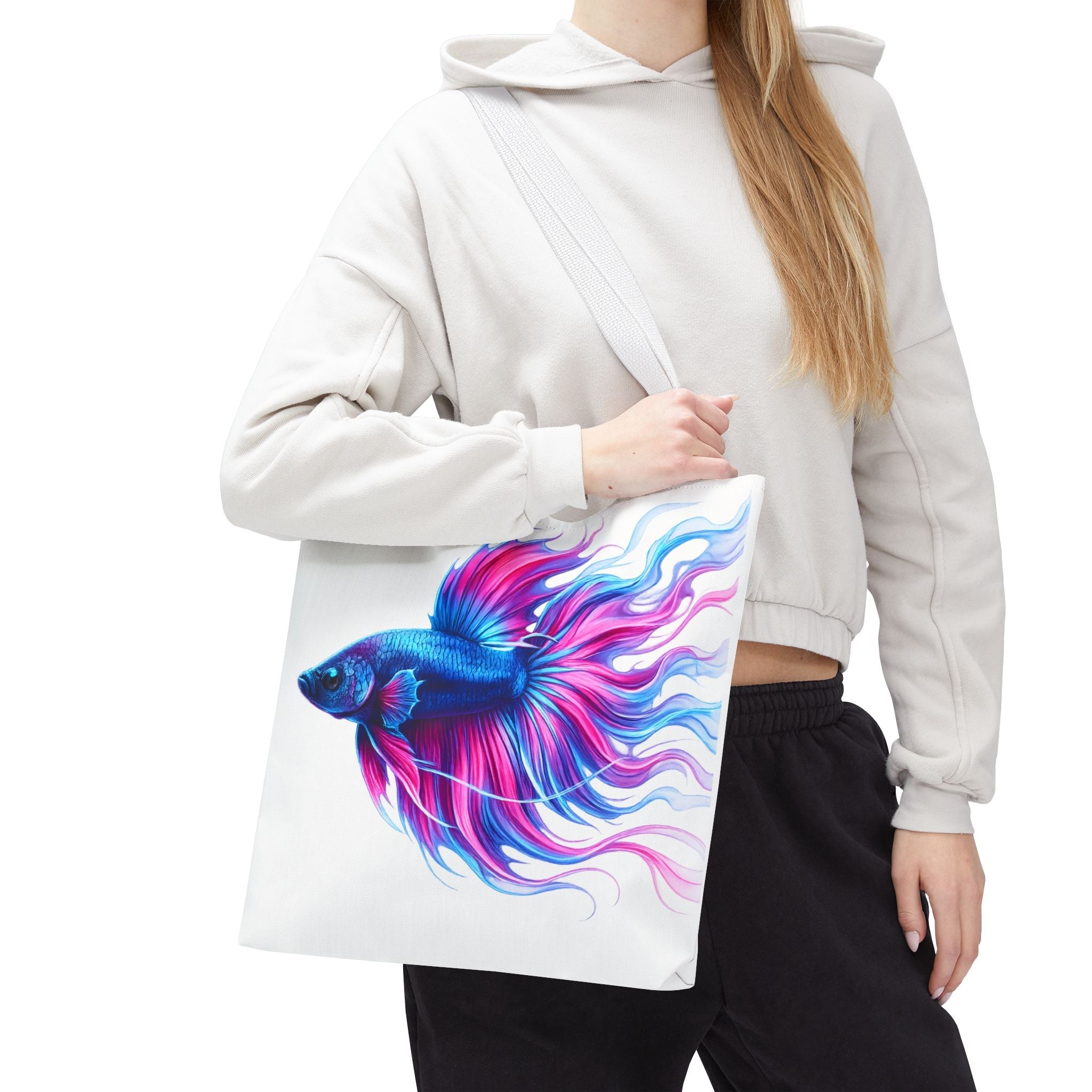 Electric Paint Betta Tote Bag