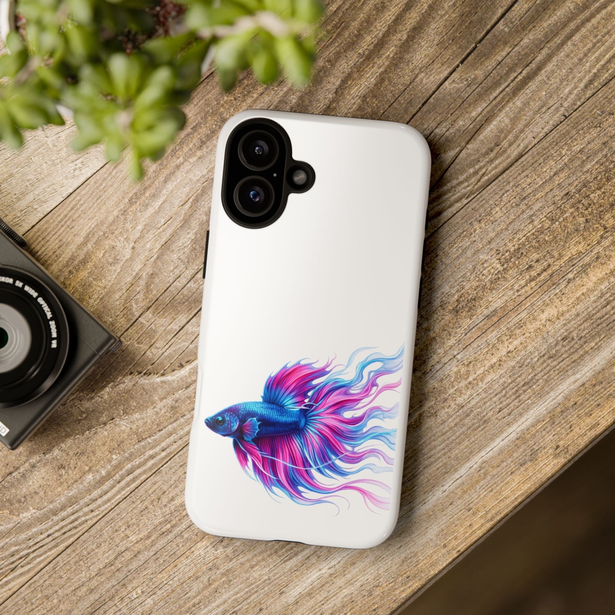 Electric Paint Betta Tough Phone Case