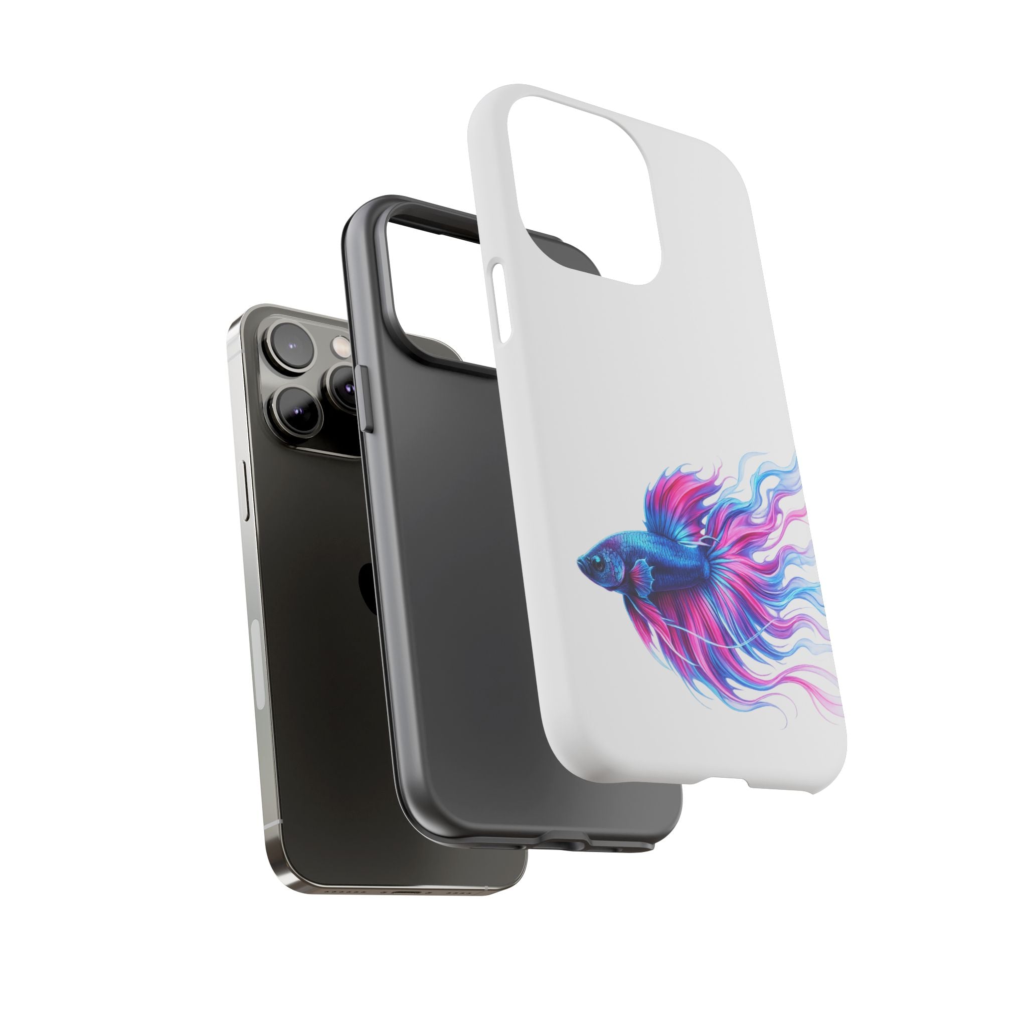 Electric Paint Betta Tough Phone Case