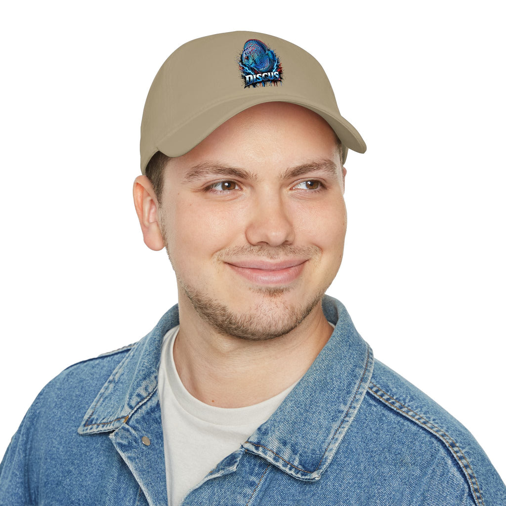 Discus Fish Low Profile Baseball Cap – Aquatic Hat