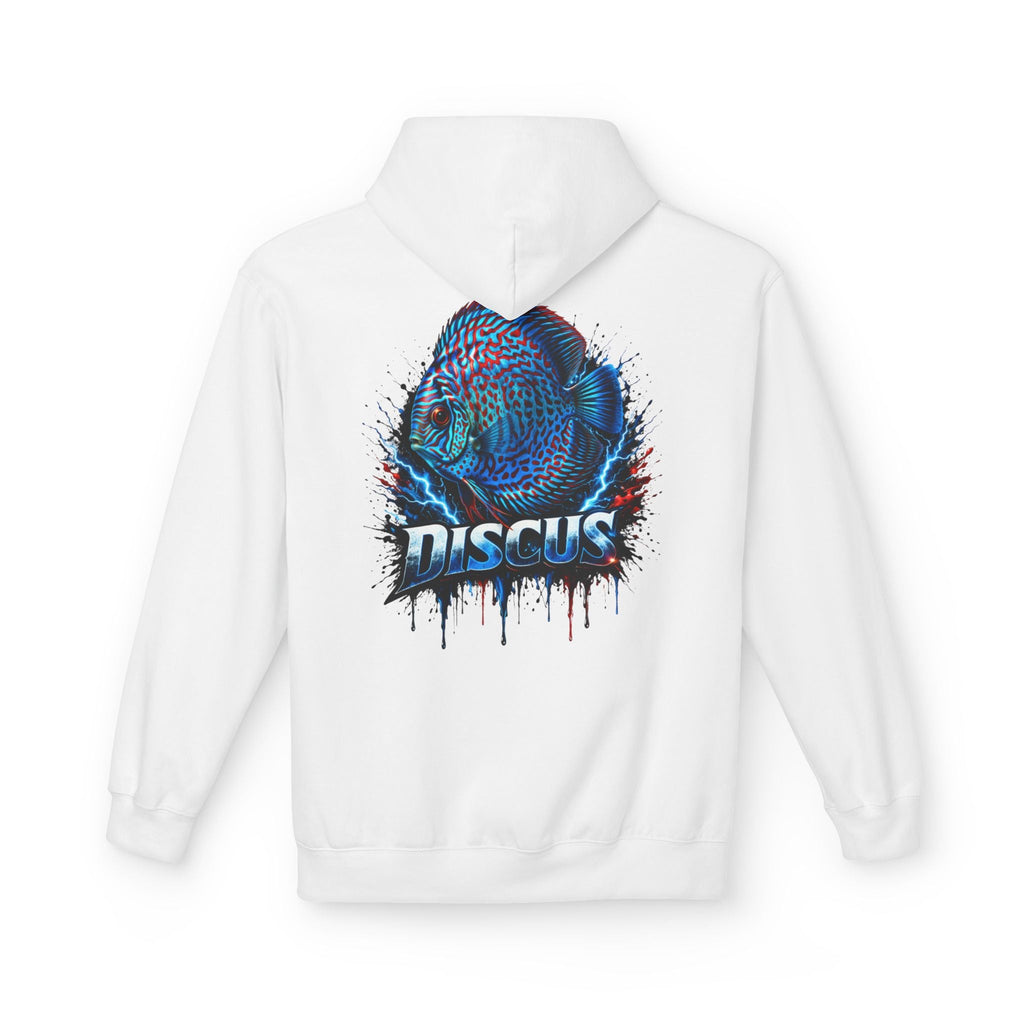 Discus Fish Hoodie — Vibrant Aquarium Graphic Pullover