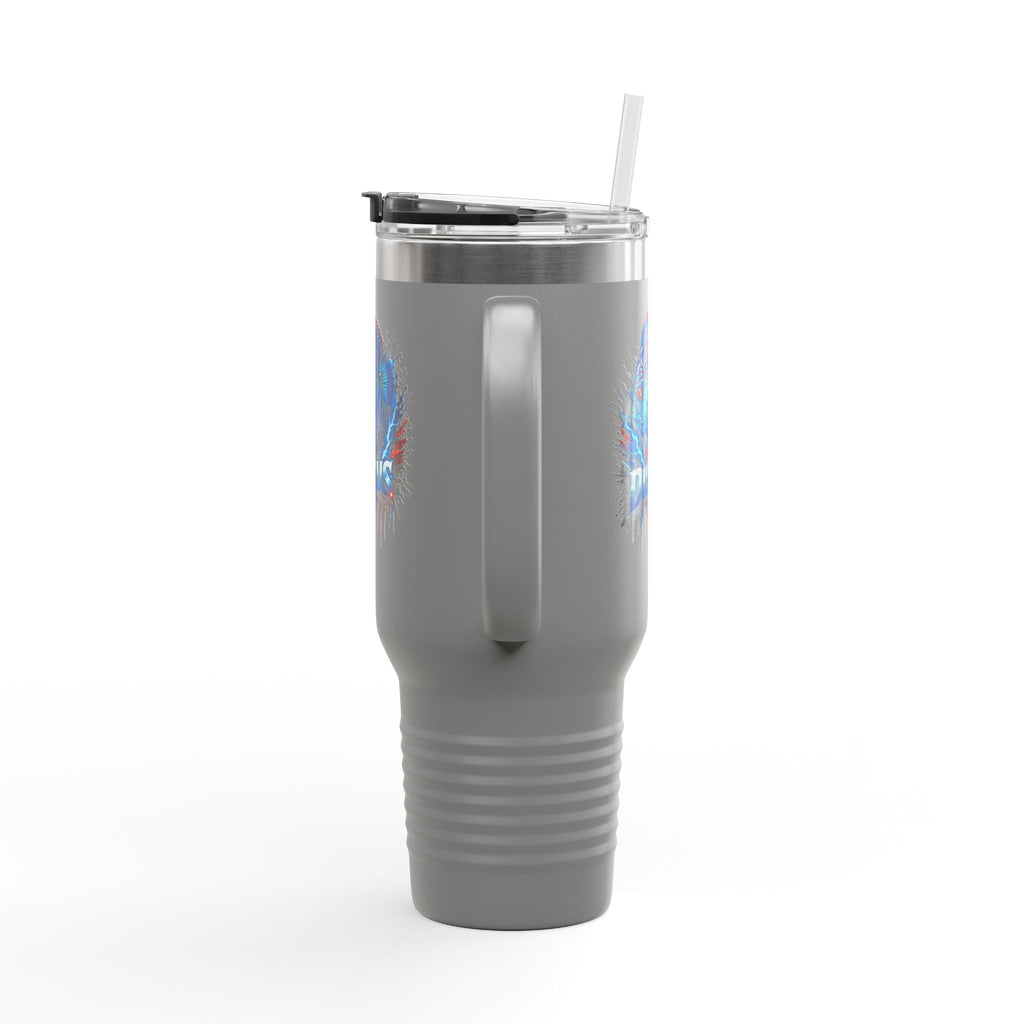Electric Discus – 40oz Premium Insulated Travel Mug